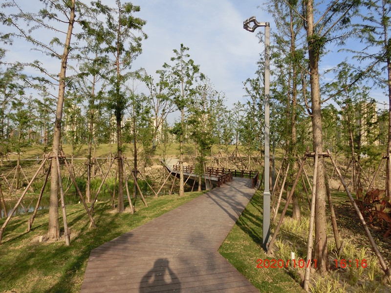 鹽龍體育公園木屋景觀燈